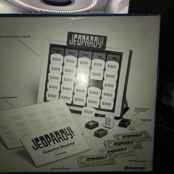 Vintage Jeopardy Board Game - Picture 9 of 12